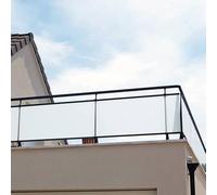 DIMEXACT - Film adhésif Anti-Regard Mat translucide pour extérieur - 152 cm x 0.5 m - en Rouleau