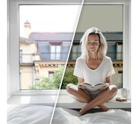 DIMEXACT - Film Anti Chaleur pour Simple vitrage Meilleure Performance - doré - 152 cm x 2 m - en Rouleau