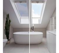 DIMEXACT - Film Anti Chaleur pour velux - alu Clair - 75 cm x 5 m - en Rouleau