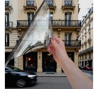 DIMEXACT - Film Anti UV repositionnable incolore - 60 cm x 0.5 m - en Rouleau
