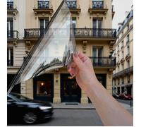 DIMEXACT - Film anti UV repositionnable incolore - 60 cm x 2 m - En Rouleau