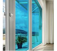 DIMEXACT - Film couleur bleu transparent - 61 cm x 0.5 m - En Rouleau