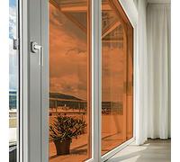 DIMEXACT - Film Couleur Orange Transparent - 152 cm x 1 m - en Rouleau