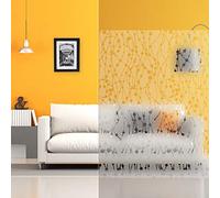 DIMEXACT - Film décoratif pour vitre à Motif Guirlande dépolie - 152 cm x 10 m - en Rouleau