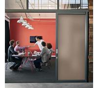 DIMEXACT - Film dépoli Marron adhésif - 75 cm x 0.5 m - en Rouleau