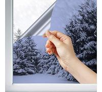 DIMEXACT - Film Isolant Anti Froid pour fenêtre - Bleu - 152 cm x 0.5 m - en Rouleau