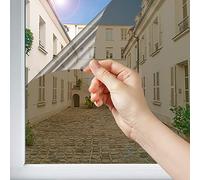 DIMEXACT - Film Miroir sans Tain pour Grand vitrage vis-à-vis Proche - Bronze - 152 cm x 2 m - en Rouleau