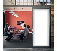 DIMEXACT - Film occultant Blanc Brillant pour fenêtre - 152 cm x 0.5 m - en Rouleau