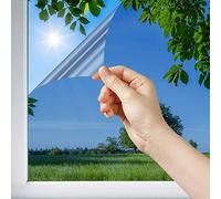 DIMEXACT - Film Solaire Anti Chaleur pour Double vitrage Meilleure Performance - Bleu - 152 cm x 1 m - en Rouleau