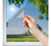 DIMEXACT - Film Solaire Anti Chaleur pour Double vitrage Meilleure Performance - Gris fumé - 152 cm x 2 m - en Rouleau