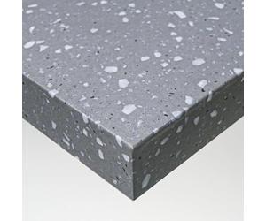 DIMEXACT - Papier Peint adhésif Effet terrazzo Gris - 122 cm x 2.5 m - en Rouleau