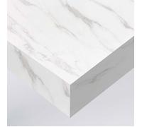 DIMEXACT - Rouleau adhésif effet marbre blanc et gris - 122 cm x 2 m - En Rouleau