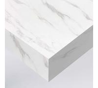 DIMEXACT - Rouleau adhésif Effet marbre Blanc et Gris - 122 cm x 2 m - en Rouleau