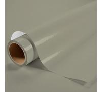 DIMEXACT - Vinyle Covering Gris Moyen Brillant pour Surface Plane avec Colle Airflow - 122 cm x 1 m - en Rouleau