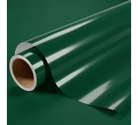 DIMEXACT - Vinyle Covering Vert Sapin Brillant pour Surface Plane avec Colle Airflow - 122 cm x 1.5 m - en Rouleau