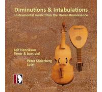 Stradivarius – Diminutions & Intabulations / Musique de la Renaissance – CD