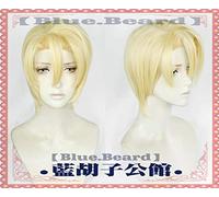 Dimitri Alexandre Bladud Fire Emblème Perruque Cosplay Costume Résistant à la Chaleur Cheveux Synthétiques Perruque + Bonnet de Perruque