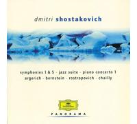 Dimitri Chostakovitch - Symphonies nos 1 et 5 / Concerto pour piano n°1 / Jazz Suite n°2 (Coll. Panorama)