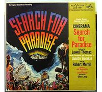 DIMITRI TIOMKIN SOUNDTRACK SEARCH FOR PARADISE vinyl record