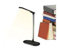 Dimmable Desk Lamp, Wireless Charging Lights, Folding Adjustable Table Lamp, USB Rechargeable Phone Charger, Modern LED Reading Light, Touch Control Lamps for Bedroom, Office, Study, Home Decor Use