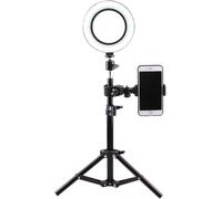 Dimmable Led Ring Light Vidéo Éclairage 3 Couleur Modes Avec Trépied Et Support Pour Téléphone Pour Youtuber Streaming En Direct Tiktok Photo Prise De Vue Vidéo Beauty Light