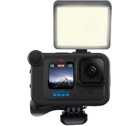 Dimmable LED Video Light Natural Lights Warm Lights Compatible with GoPro Akaso DJI Osmo Action Cameras