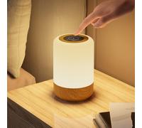 Dimmable Touch Bedside Lamp, Cordless Battery Operated Led Lamp With 8 Colour Changing And 3 Intensity Light, Rechargeable Children's Led Night Light With Timer Function For Bedroom, Table, Night