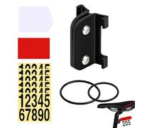 D'immatriculation De Course De Vélo - D'immatriculation De Course De Vélo De Montagne, Carte De Couse De avec Structure Stable | pour VTT, Fixation À Double Vis, Comprend des Carte