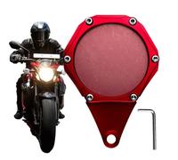 d'immatriculation de Disque d'impôt, 4,92x3,5 Pouces Cadre en Robuste pour l'affichage de permis sécurisé, Taxes de Moto Portez du Disque pour vélos Scooters Outdoor Commute en aluminiu