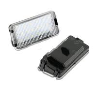 D'immatriculation lampe Pour Seat Pour Ibiza 6L Ab Pour Arosa Pour Altea Pour Cordoba MK1 MK2 Pour Leon 1M Pour Toledo 5P 2 Pièces LIGHT Numéro Feux Plaque D'immatriculation