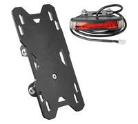 D'immatriculAtion pour Accessoires pour Sportster S Support Plaque D'immatriculation Moto Cadr Réglable avec Clignotant Feu Stop Porte Plaque numéro