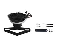 D'immatriculAtion pour BMW pour S1000RR 2020 + Moto LED Bloc Miroir Clignotant + Queue Bien Rangé Éliminateur Garde-Boue Kit Support Plaque D'immatriculation Porte Plaque numéro(Fender Eliminator)