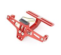 D'immatriculAtion pour Boulevard pour M90 2009 10 11 12 13 14 2015 Kit D'éliminateur Garde-Boue Support Plaque D'immatriculation Queue Arrière Bien Rangée Support Plaque(Rouge)