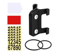 d'immatriculation pour Course de vélo, Support pour vélo de Montagne, Support de numéro de Course | Support de numéro de dossard résistant aux Chocs pour vélos de Route, vélos, VTT