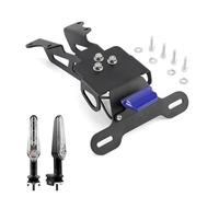 D'immatriculAtion pour Tracer pour 900/GT 9/GT pour 700/GT 7/GT 2018-2025 Support Plaque D'immatriculation Queue Moto Bien Rangé Éliminateur Garde-Boue Lumière LED Support Plaque(Light and Holder BU)