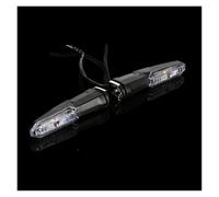 D'immatriculAtion pour ZX6R pour ZX-6R 2019-2024 Éliminateur Garde-Boue LED Clignotant Queue Bien Rangé Porte Plaque numéro(Clear-LED)