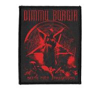 Plastichead Dimmu Borgir Death Cult Armageddon Rouge Sew On Patch
