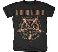 Dimmu Borgir - Free Wants Pullover Men's Crewneck T-Shirt Short Sleeve Top Unisex Pure Cotton Tee Black L