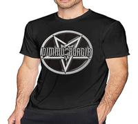 Dimmu Borgir Logo Casual Hip Hop Tee Unisex 100% Cotton Short-Sleeve T-Shirts Black XXL