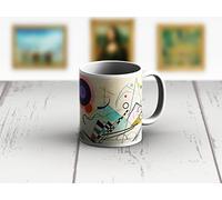 DìMò ART Tasse en céramique Mug personnalisé Wassily Kandinsky Composition VIII