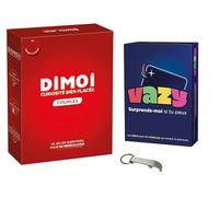 Dimoi Lot Couples + Vazy Version Française + 1 Décapsuleur Blumie - Jeu de Cartes pour 2 Joueurs - À partir de 16 Ans