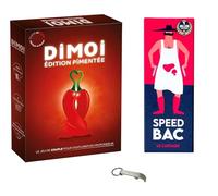 Dimoi Lot Édition Pimentée + Speed Bac Rouge Carnage Version Française + 1 Décap Blumie - Jeux de Société - À Partir de 16 Ans