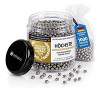 DIMONO® Perles de Nettoyage Carafe en Acier Inoxydable - Billes | Sans produit chimique - pour carafes, décanteurs, vases, thermos - boîte de rangement incluse