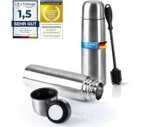 DIMONO® Thermos Isotherme 1 L, Inox Double Paroi - Anti-Fuite