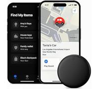 Dimova GP90 - Tracker GPS précis sans abonnement - Résistant à l'eau IP67 (Noir*1-Android)
