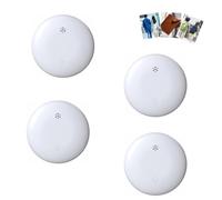 Dimova GP90 - Tracker GPS Ultra Précis sans Abonnement | Traceur GPS Voiture/Enfants/Chien en Temps Réel | Portable & Léger (Blanc*4)