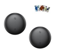 Dimova GP90 - Tracker GPS Ultra Précis sans Abonnement | Traceur GPS Voiture/Enfants/Chien en Temps Réel | Portable & Léger (Noir*2)