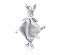 Dimpel Lapin Doudou Attache tetine - Ella TUTTIE - grisclair
