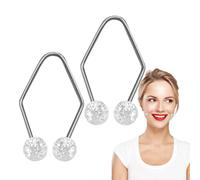 Dimple Makers - 2 Dimple Trainer Skin Care Tools Facial Trainer, Natural Dimples Devices Portable Facial Care, Dimplee Maker Beads Dimplee Trainers, Natural Dimples Devices, Face Muscle Trainers,