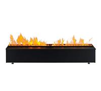 DIMPLEX - Cassette 1000 Retail - Cheminée électrique - Noir - Foyer Encastrable - Effet de Flamme 3D Optimyst, Atomisation d'eau, Éclairage LED, Télécommande Incluse, Effet sonore, Décorative
